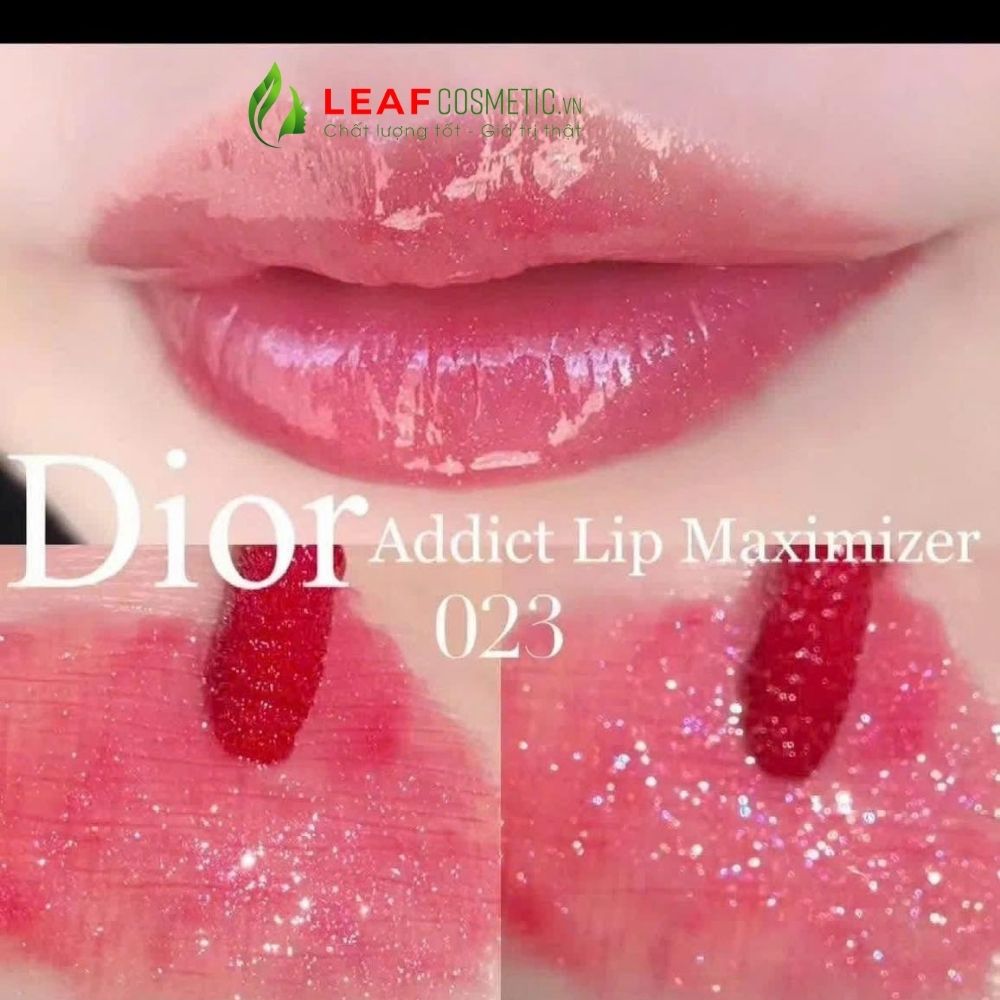 Bảng màu Son Dưỡng Dior 023 Hồng Dâu