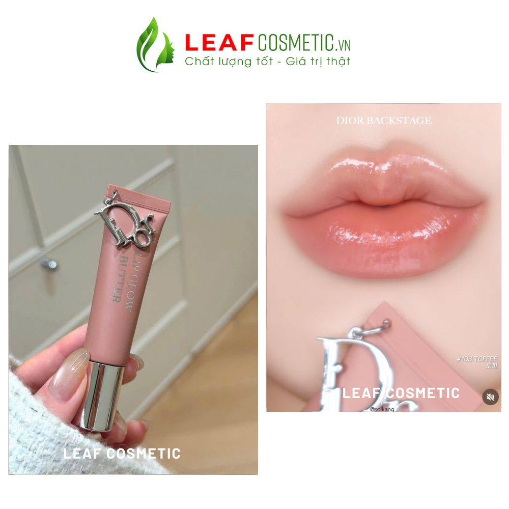 Son Dưỡng Dior Addict Lip Glow Butter 103 Toffee Nâu Caramel chính hãng