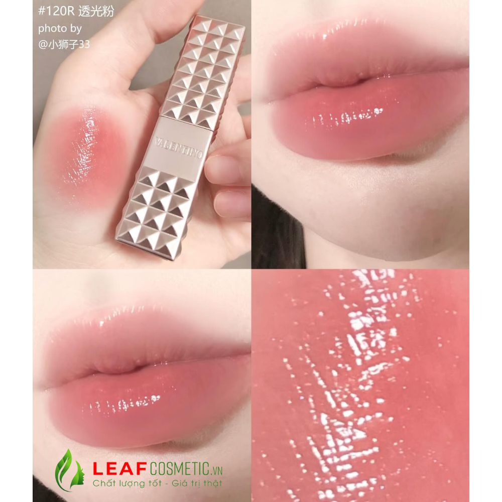 Son Dưỡng Rosso Valentino Lip Balm 120R – Hồng Đất Limited 2025