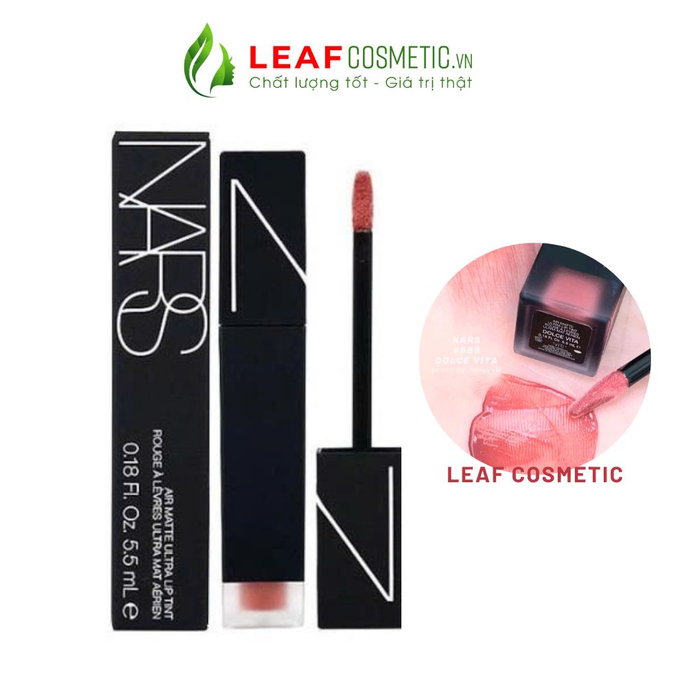Son Kem Nars Air Matte Ultra Lip Tint 888 Dolce Vita - Hồng Đất chính hãng
