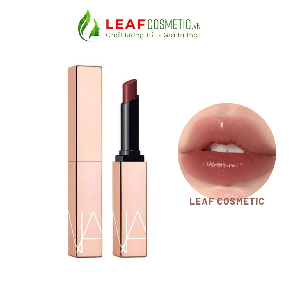 Son Dưỡng Nars Afterglow Sensual Shine Lipstick 225 Show Off - Đỏ Nâu Chính Hảng
