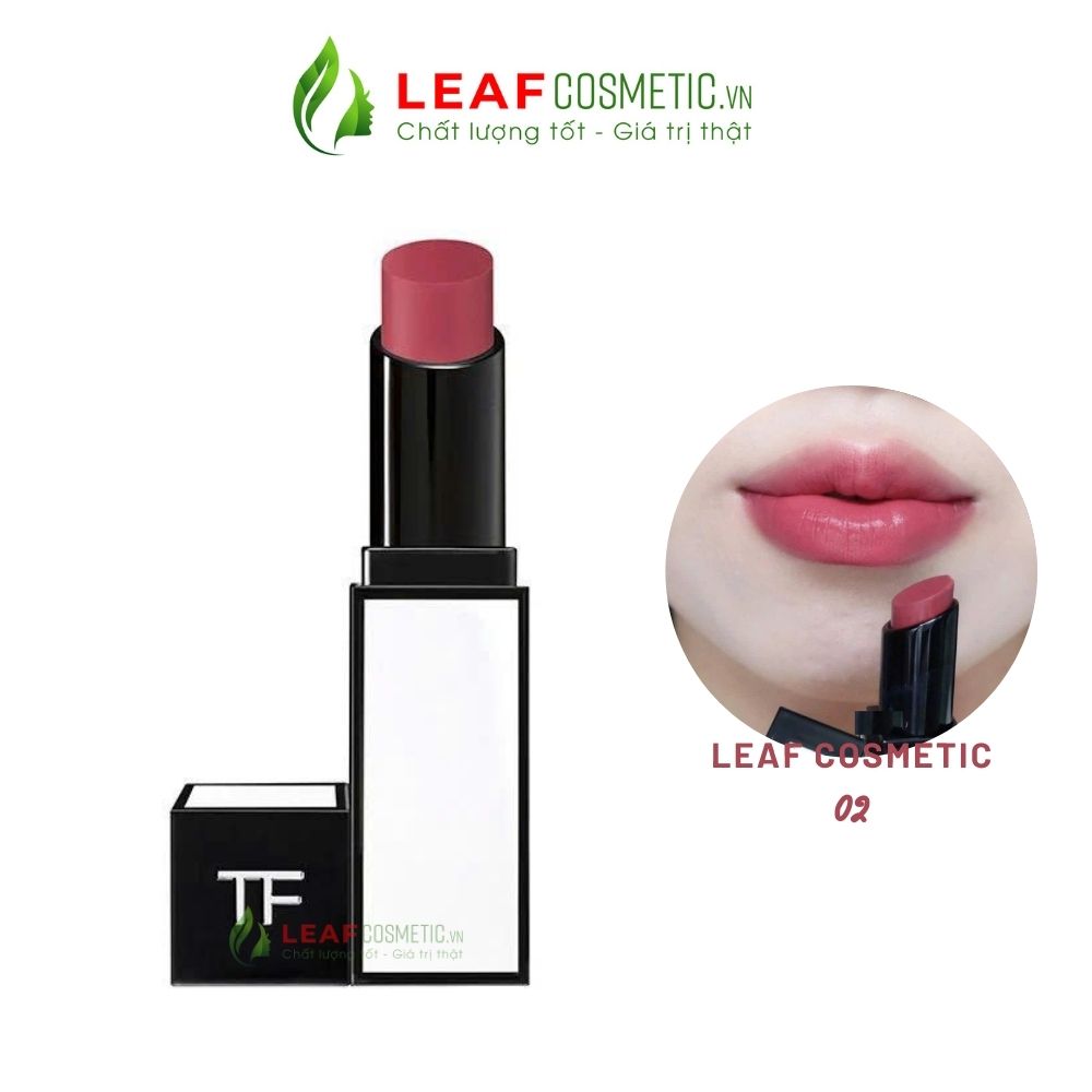 Son Tom Ford Rose Satin Matte Lip Color 02 Euphoric Rose Hồng Đất