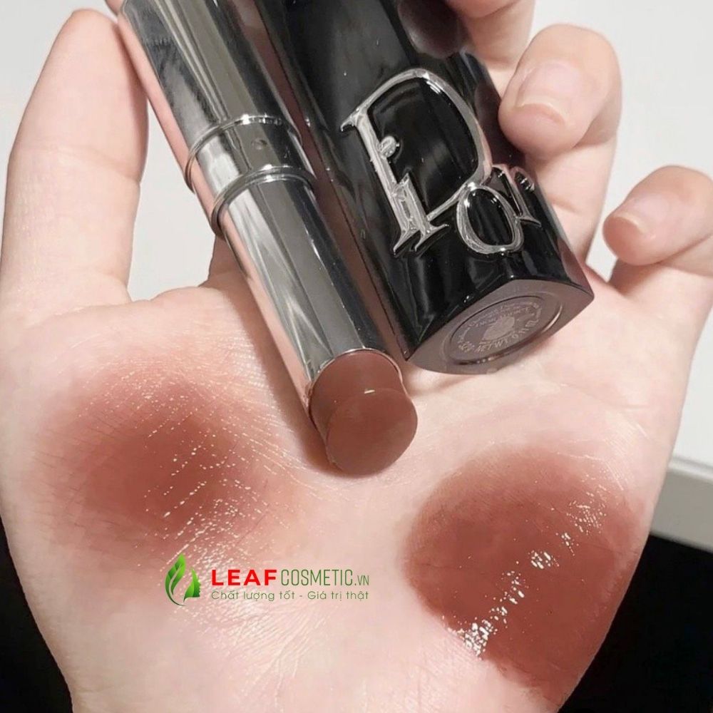 Bảng màu Son Dior Addict Hydrating Shine 718 Bandana - Nâu Đất