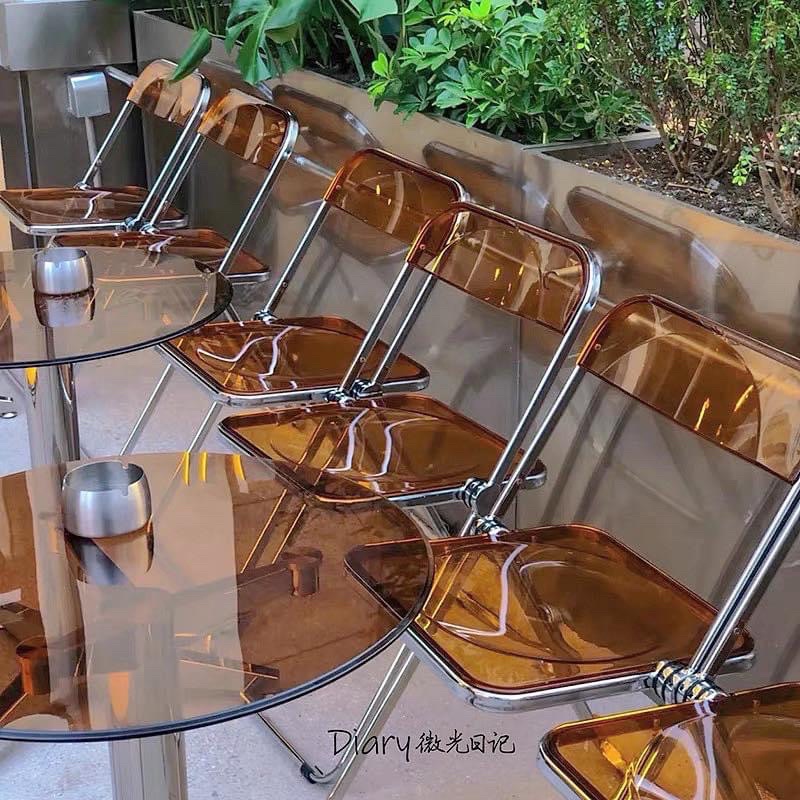 Bàn Cà phê tròn hiện đại, cao cấp - Bắc Âu