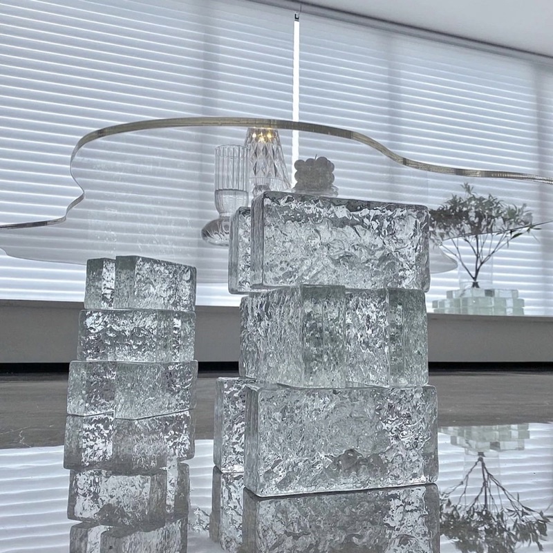 Ice Table - Bàn Trà Pha Lê Acrylic trong suốt cao cấp