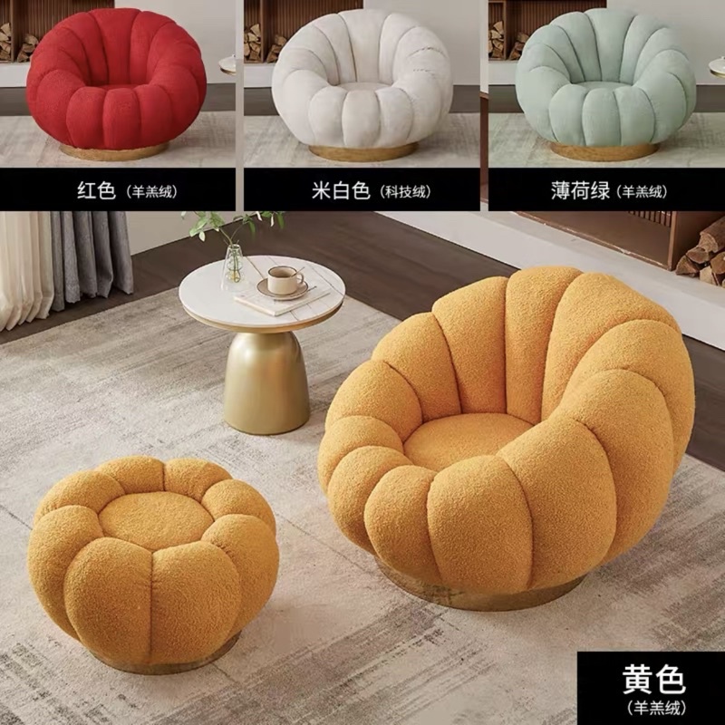 Ghế Sofa Bí ngô len cừu cao cấp - Bắc Âu