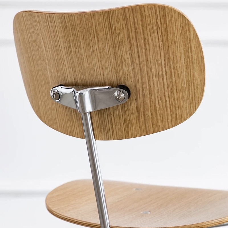 Ghế gỗ cong Eames cao cấp | Curved Chair