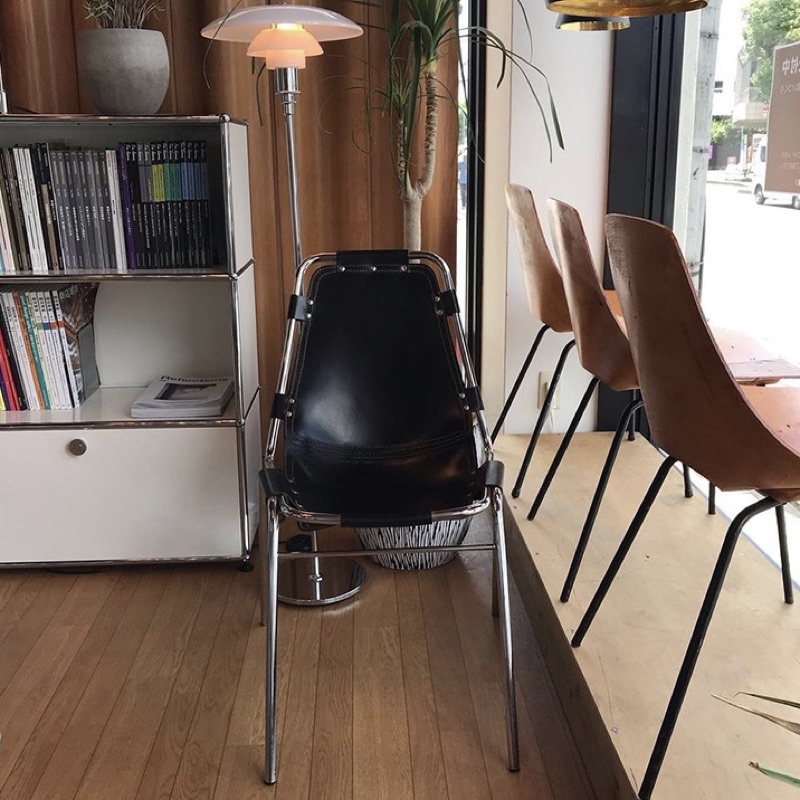 Ghế da tựa lưng Les Arcs cao cấp | Les Arcs Chair