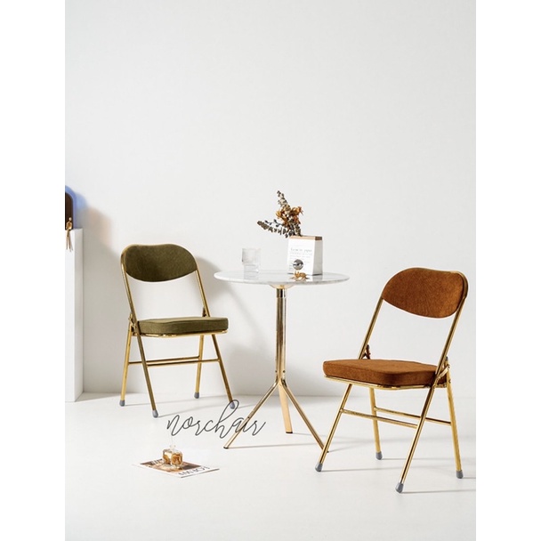 Ghế gấp Corduroy cao cấp - Corduroy Chair