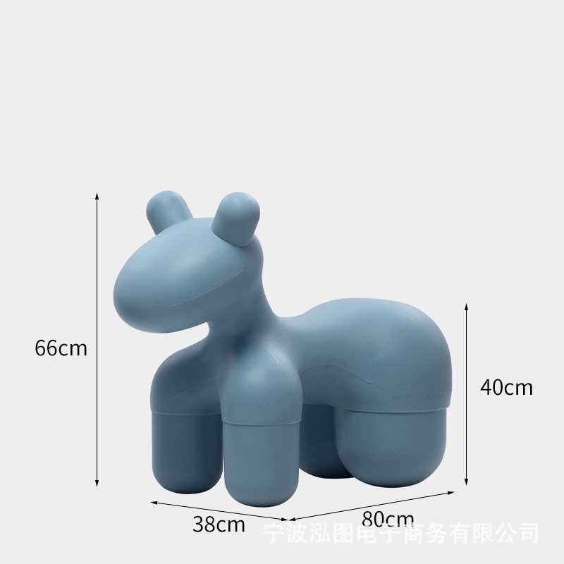 Pony Chair - Ghế Pony Phiên Bản Nhựa ABS Trơn Cao Cấp