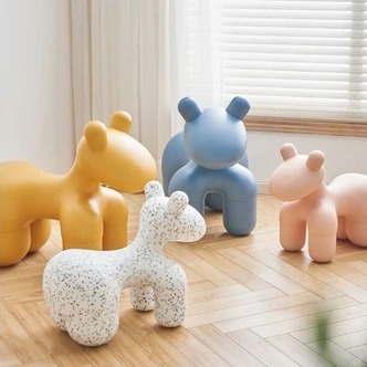 Pony Chair - Ghế Pony Phiên Bản Nhựa ABS Trơn Cao Cấp