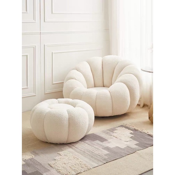 Ghế Sofa Bí ngô len cừu cao cấp - Bắc Âu