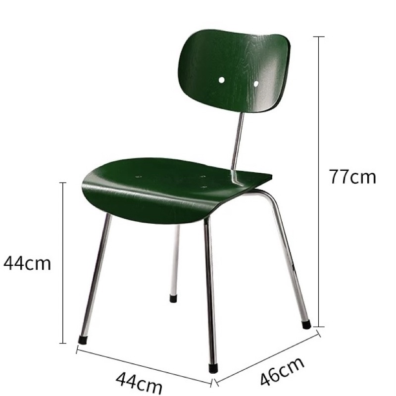 Ghế gỗ cong Eames cao cấp | Curved Chair