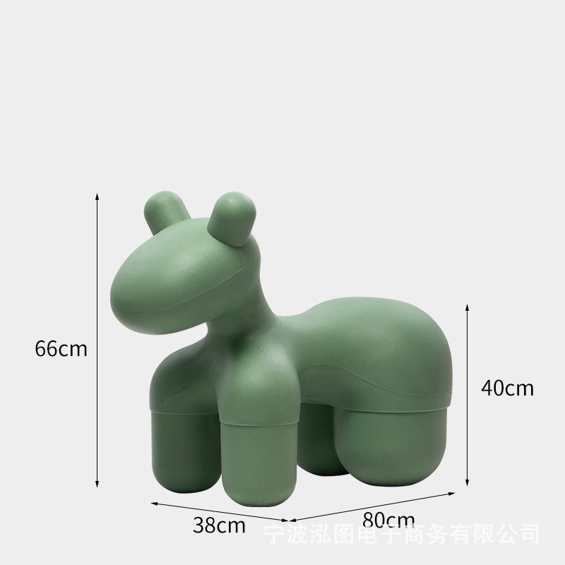 Pony Chair - Ghế Pony Phiên Bản Nhựa ABS Trơn Cao Cấp