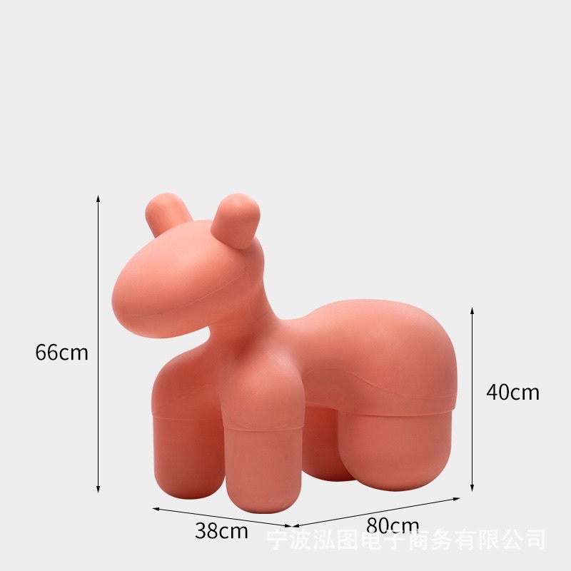 Pony Chair - Ghế Pony Phiên Bản Nhựa ABS Trơn Cao Cấp