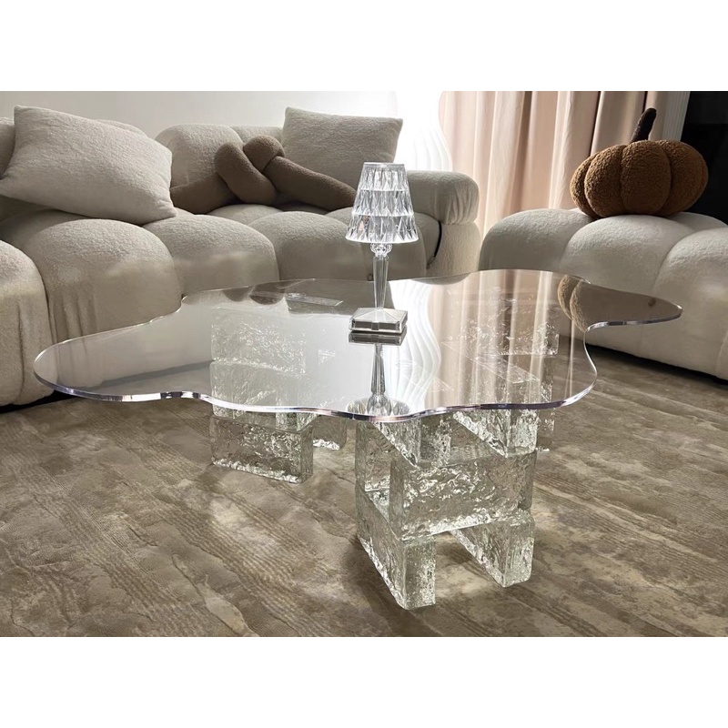 Ice Table - Bàn Trà Pha Lê Acrylic trong suốt cao cấp