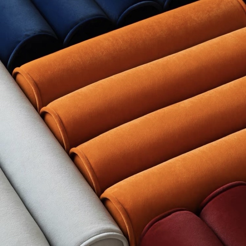 Ghế đẩu nhung Nordic cao cấp, tiện dụng - Bắc Âu