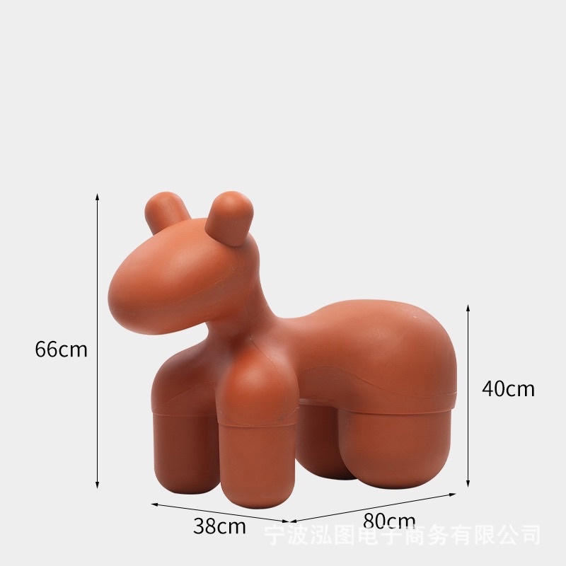 Pony Chair - Ghế Pony Phiên Bản Nhựa ABS Trơn Cao Cấp