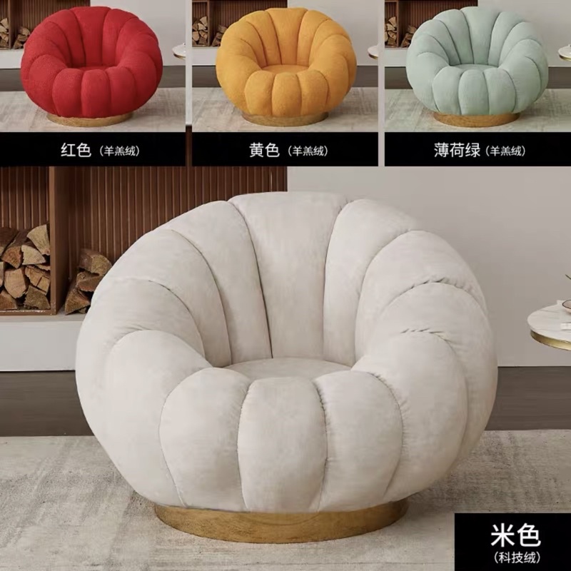 Ghế Sofa Bí ngô len cừu cao cấp - Bắc Âu