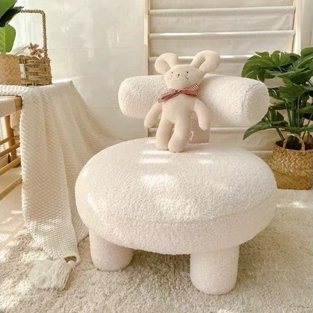 Noom Chair - Ghế Đệm Lông Cừu cao cấp - Bắc Âu