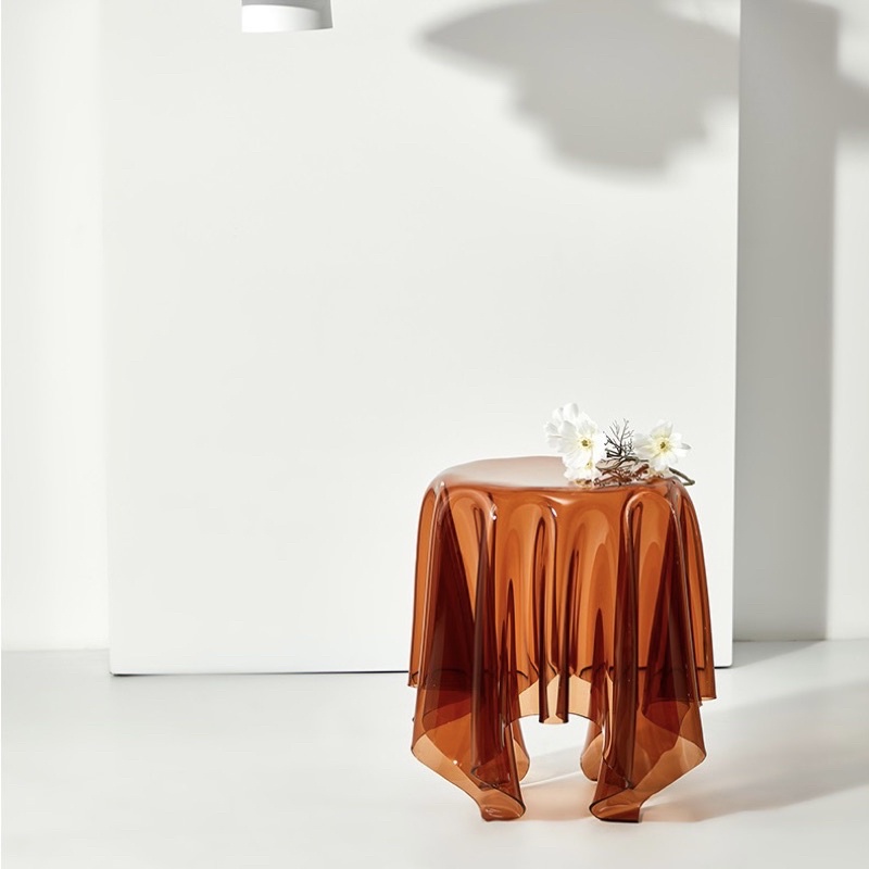 Essey Tea Table - Bàn Trà Khăn Rủ Acrylic cao cấp - Bắc Âu
