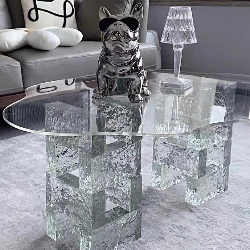 Ice Table - Bàn Trà Pha Lê Acrylic trong suốt cao cấp