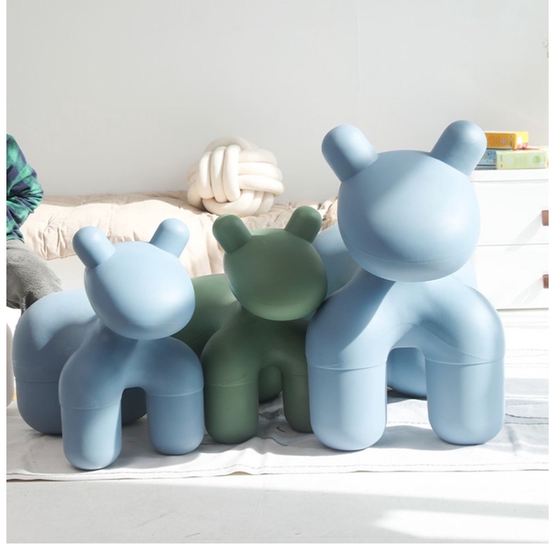 Pony Chair - Ghế Pony Phiên Bản Nhựa ABS Trơn Cao Cấp