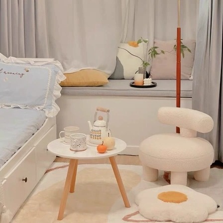 Noom Chair - Ghế Đệm Lông Cừu cao cấp - Bắc Âu