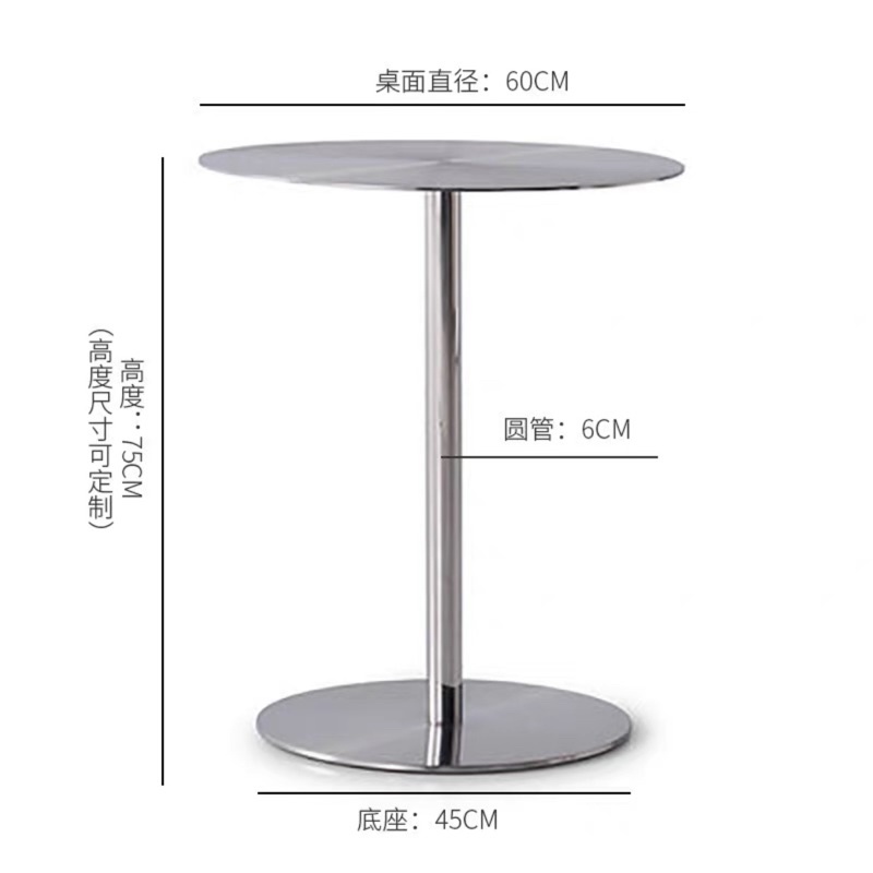 Bàn Ghế Inox 304 hiện đại, cao cấp - Bàn ghế Coffee