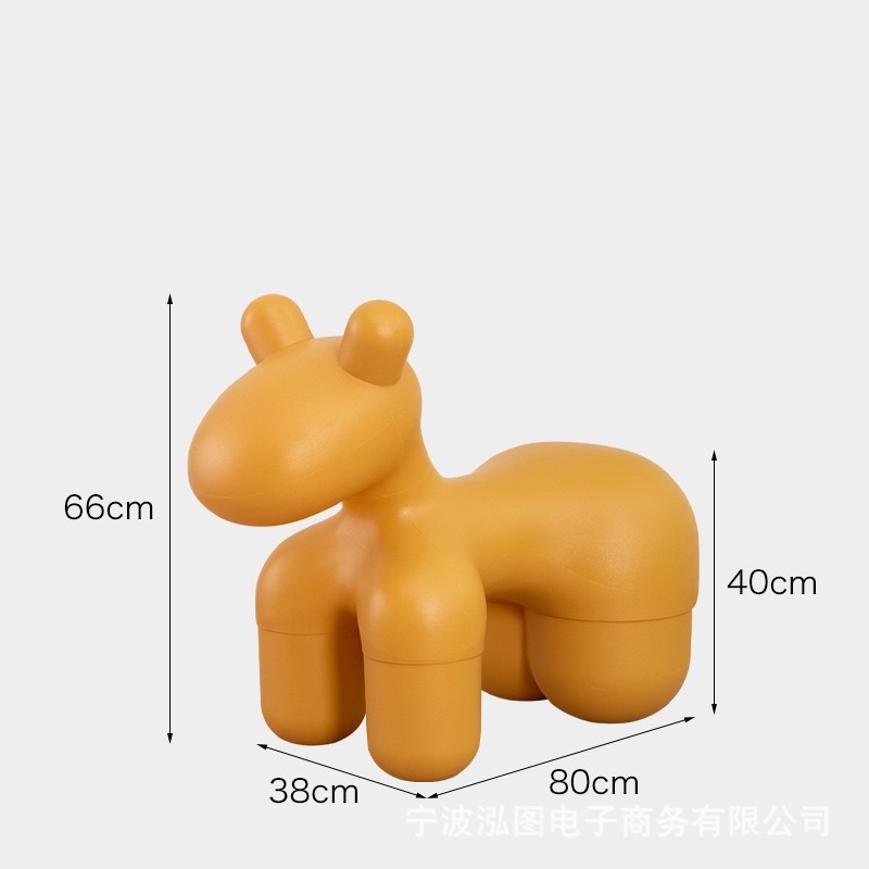 Pony Chair - Ghế Pony Phiên Bản Nhựa ABS Trơn Cao Cấp