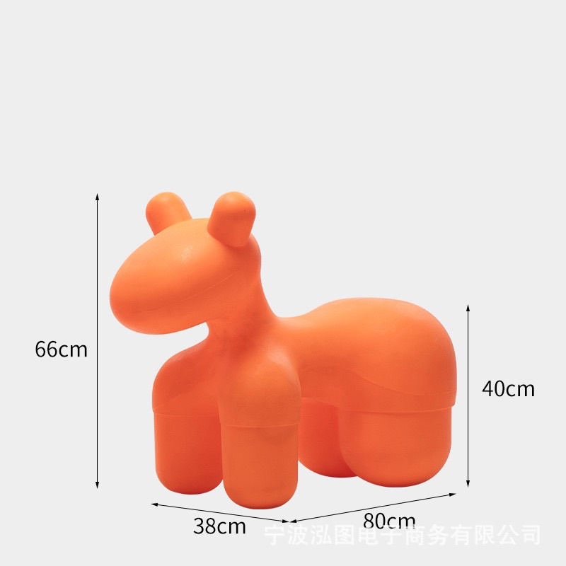 Pony Chair - Ghế Pony Phiên Bản Nhựa ABS Trơn Cao Cấp