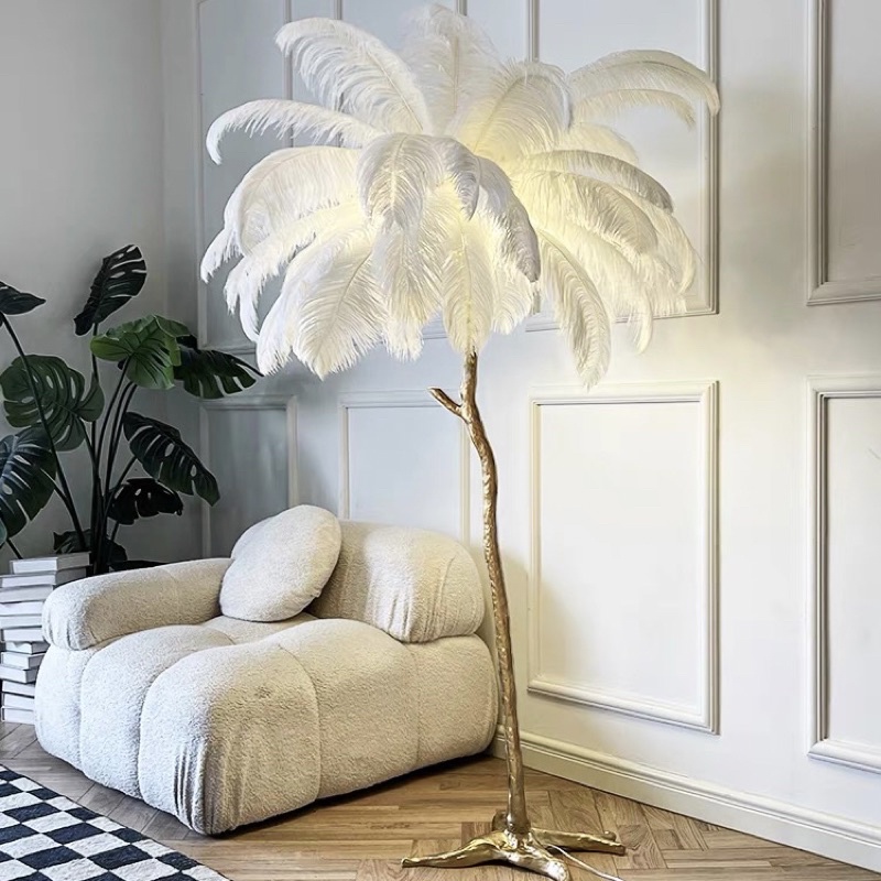 Đèn sàn Lông vũ cao cấp | Feather Lamp