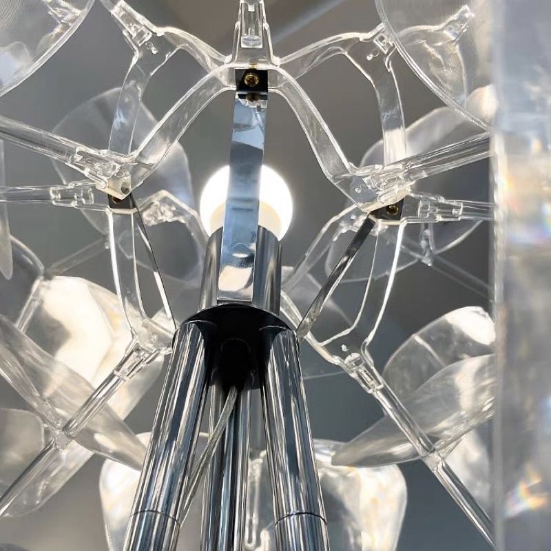 Đèn sàn Crystal Petails cao cấp | Crystal Petails Lamp