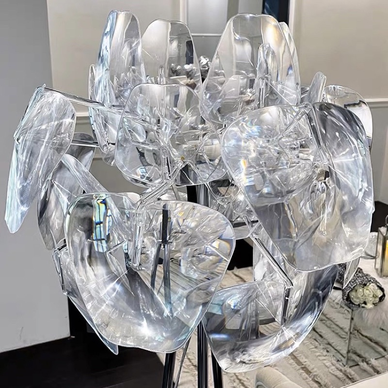 Đèn sàn Crystal Petails cao cấp | Crystal Petails Lamp
