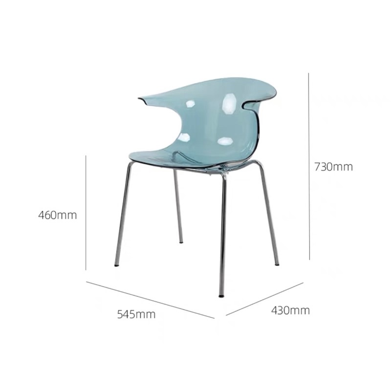 Ghế tựa lưng Acrylic cao cấp | Acrylic Chair