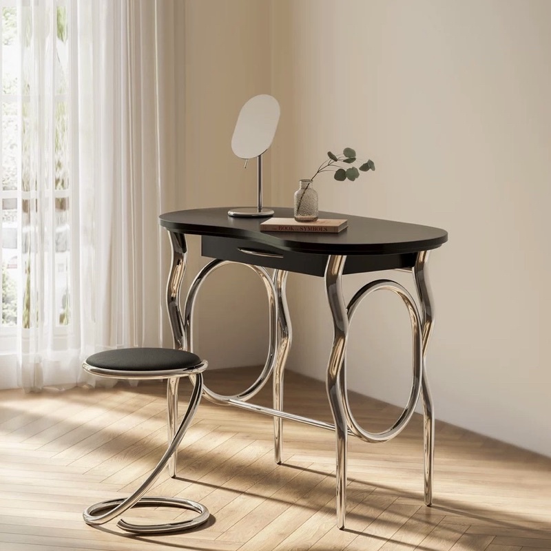 Bàn gỗ Muji chân uốn cao cấp | Muji Table