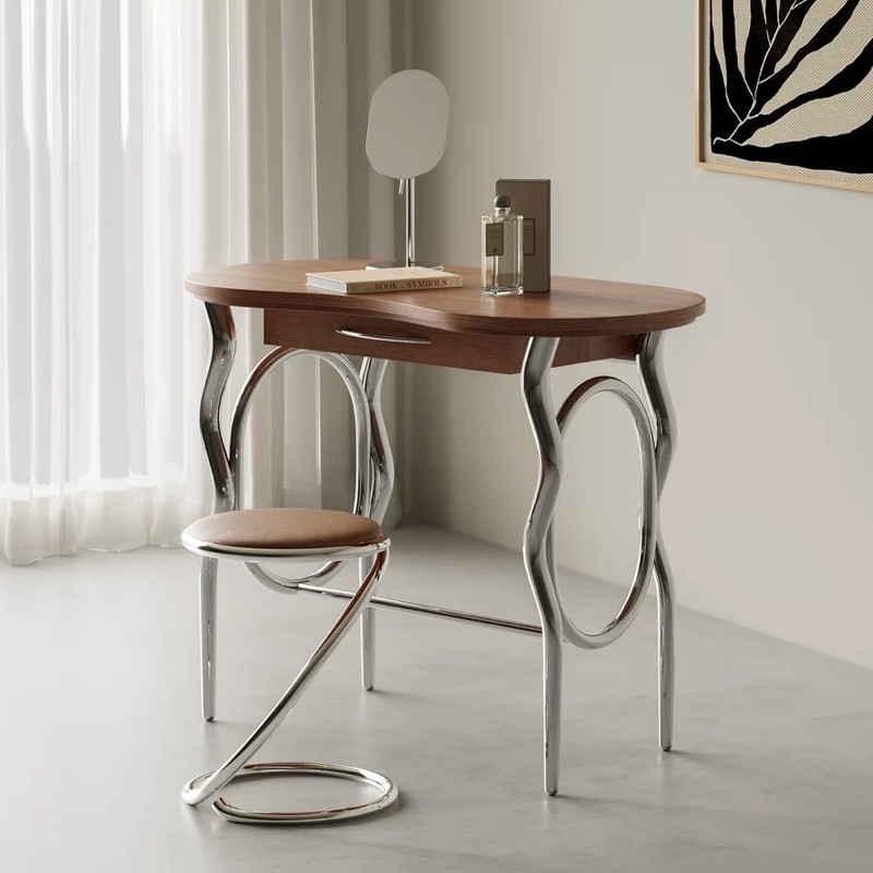 Bàn gỗ Muji chân uốn cao cấp | Muji Table