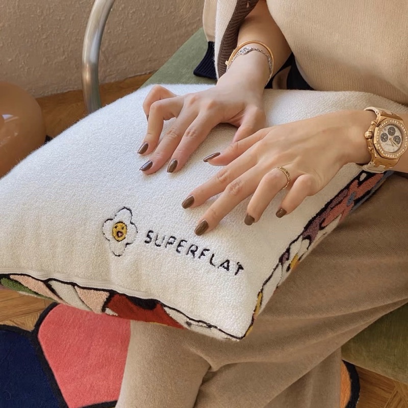 Gối len dệt Sunflower cao cấp | Sunflower Pillow