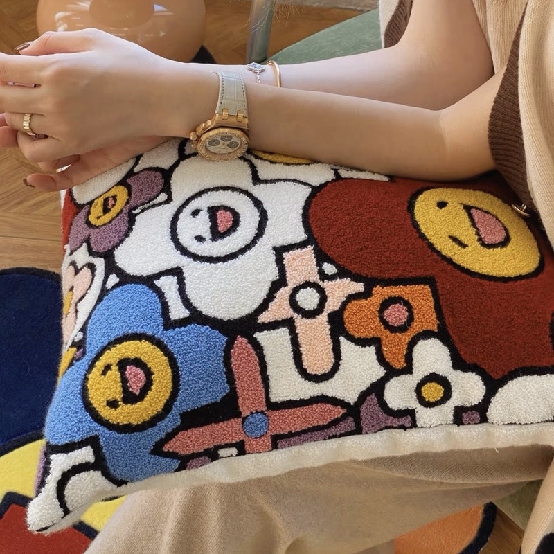 Gối len dệt Sunflower cao cấp | Sunflower Pillow