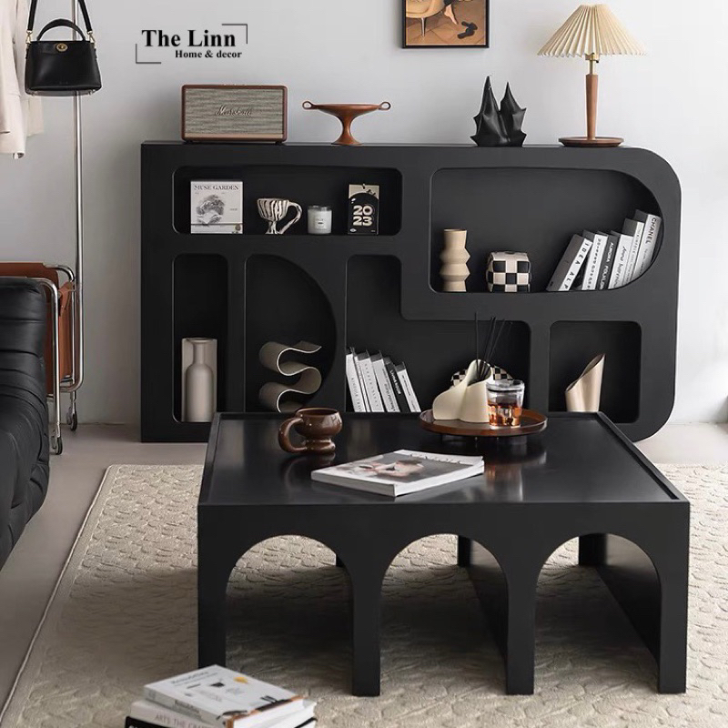 Bàn kết hợp tủ gỗ cao cấp | Cabinet/table