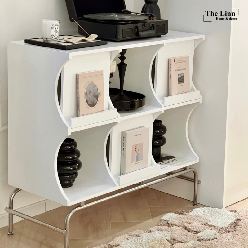 Tủ gỗ trắng/đen nhập khẩu cao cấp | Wood Cabinet