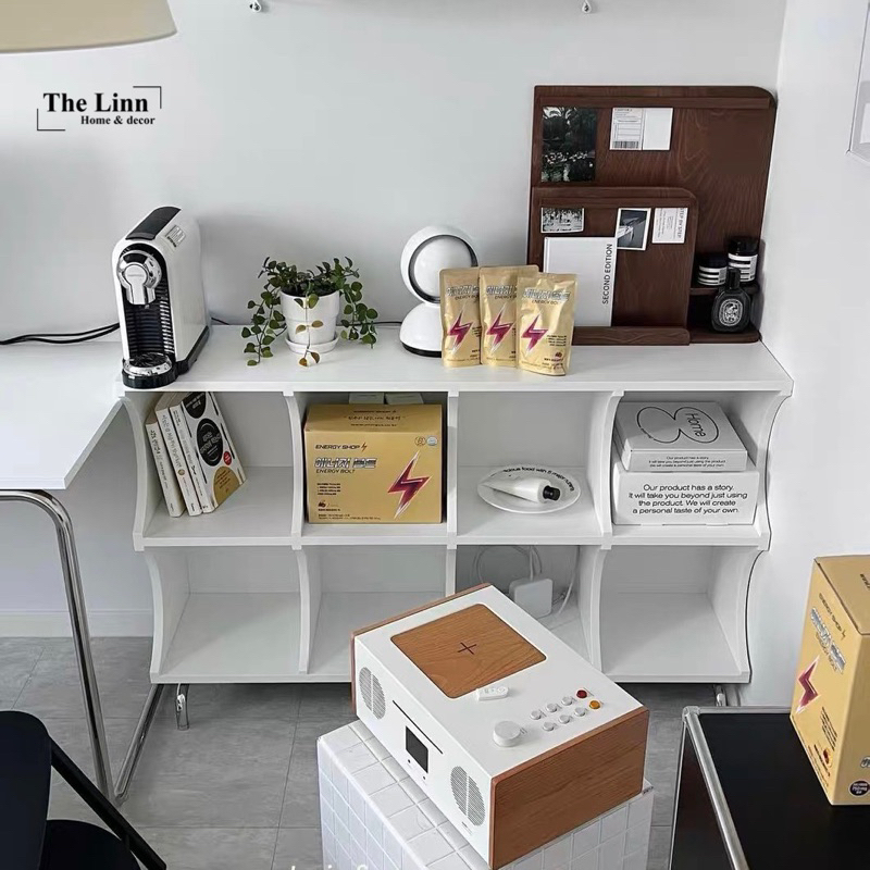 Tủ gỗ trắng/đen nhập khẩu cao cấp | Wood Cabinet