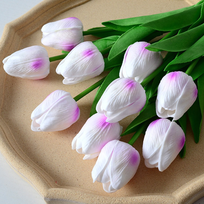 Hoa Tulip trang trí nhiều màu xinh xắn