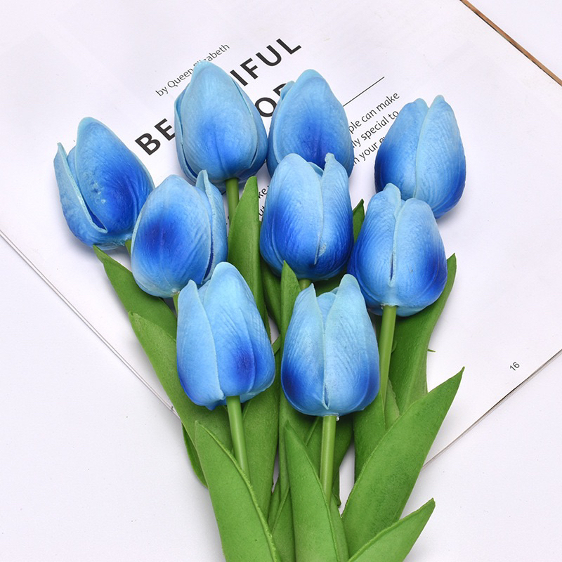 Hoa Tulip trang trí nhiều màu xinh xắn