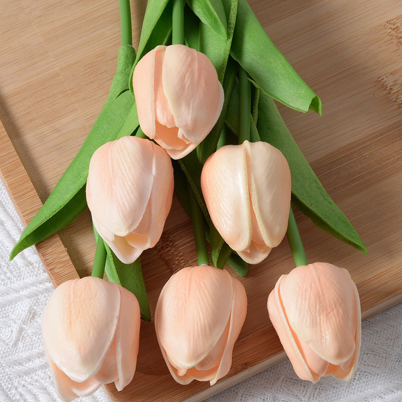 Hoa Tulip trang trí nhiều màu xinh xắn