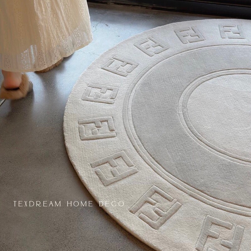 Thảm trải sàn tròn Dove cao cấp || Dove Rug