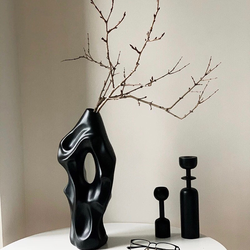 Bình Điêu Khắc Trừu Tượng Cao Cấp / Abstract Vase