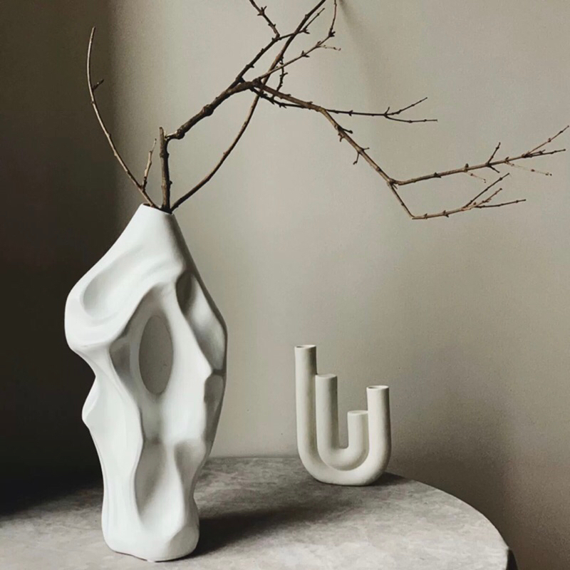 Bình Điêu Khắc Trừu Tượng Cao Cấp / Abstract Vase