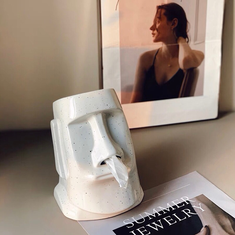 Hộp đựng giấy Đá Phục Sinh cao cấp / Easter Stone Paper Box