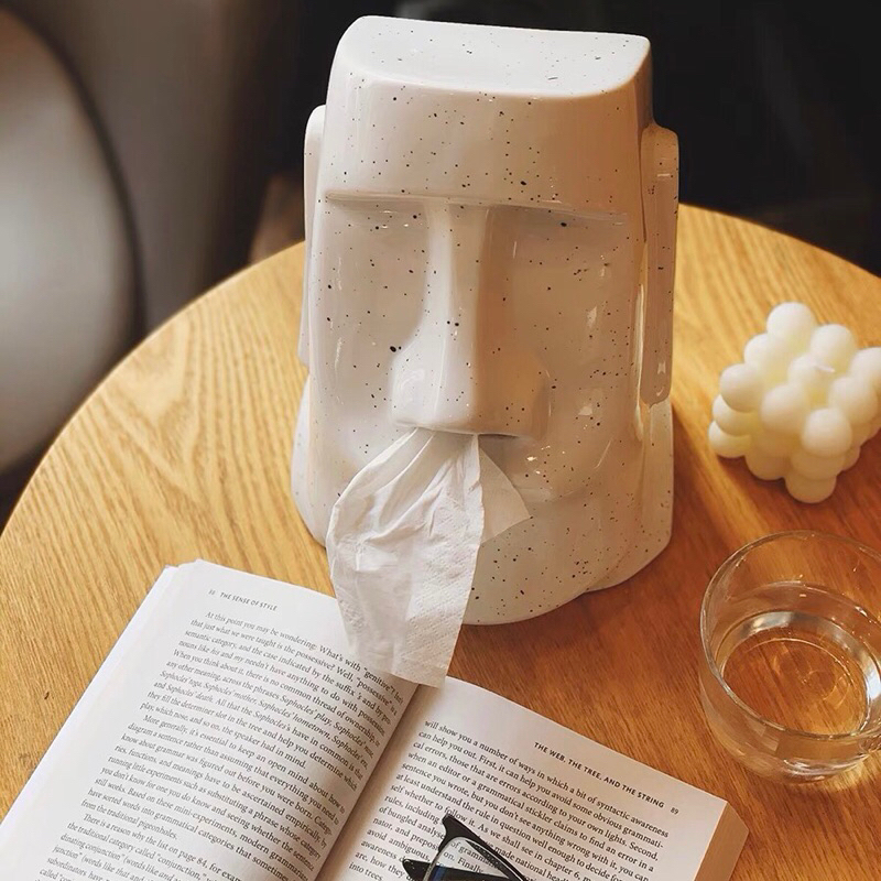 Hộp đựng giấy Đá Phục Sinh cao cấp / Easter Stone Paper Box